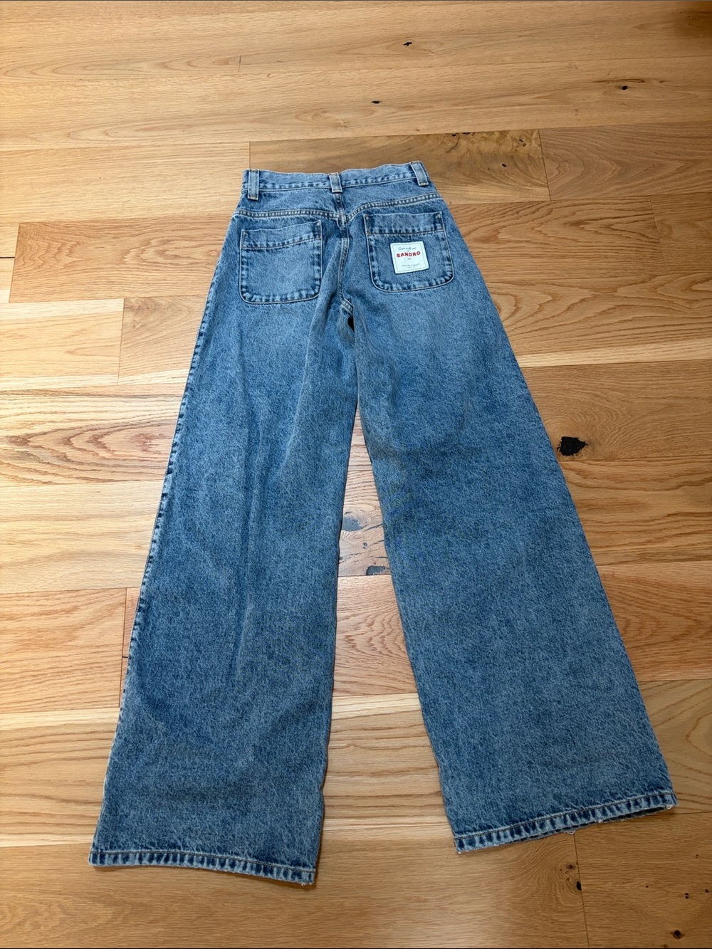 NWT Sandro wide leg jeans - Picture 3 of 3